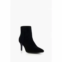 Alternative view of Dune London Black Obsessive 2 Mid Heel Ankle Boots