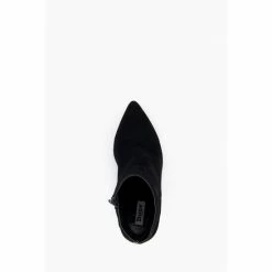 Dune London Black Obsessive 2 Mid Heel Ankle Boots -Dune London Sales unnamed file 1409