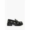 Dune London Gravitate Star Embroidered Black Chunky Loafers -Dune London Sales unnamed file 141