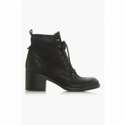 Dune London Patsie Black Warm Lined Ankle Boots -Dune London Sales unnamed file 1441