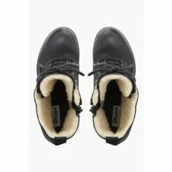 Dune London Patsie Black Warm Lined Ankle Boots -Dune London Sales unnamed file 1443