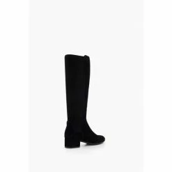 Dune London Tayla Black Smart Stretch High Leg Boots -Dune London Sales unnamed file 1448