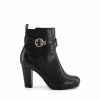 Dune London Black Oreana Elasticated Buckle Detail Boots -Dune London Sales unnamed file 1452