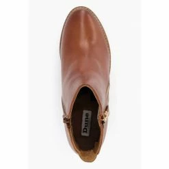 Dune London Brown Paice Zip Up Ankle Boot -Dune London Sales unnamed file 1469