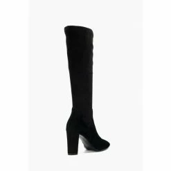 Alternative view of Dune London Siren Stretch Knee High Black Boots