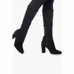 Dune London Siren Stretch Knee High Black Boots 12 Dune London Siren Stretch Knee High Black Boots -Dune London Sales unnamed file 1493