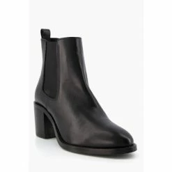 Alternative view of Dune London Black Pembly Heeled Chelsea Boots