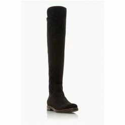 Dune London Tropic Black Over The Knee Suede Stretch Boots 15 Dune London Tropic Black Over The Knee Suede Stretch Boots -Dune London Sales unnamed file 1526