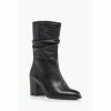 Dune London Black Rosa Slouch Heeled Calf Boots 1 Dune London Black Rosa Slouch Heeled Calf Boots -Dune London Sales unnamed file 1527