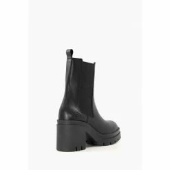 Dune London Prized Heeled Monster Sole Black Boots -Dune London Sales unnamed file 1545