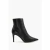 Dune London Oliyah Black Pointed Ankle Boots -Dune London Sales unnamed file 1556