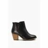 Dune London Wide Fit Paice Zip-Up Black Ankle Boots -Dune London Sales unnamed file 1568
