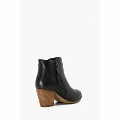Dune London Wide Fit Paice Zip-Up Black Ankle Boots -Dune London Sales unnamed file 1570