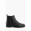 Dune London Black Quest Brogue Detail Chelsea Boots -Dune London Sales unnamed file 1579