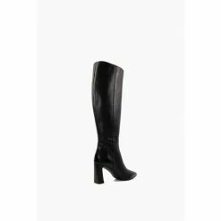 Alternative view of Dune London Savoir Soft Square Toe Black Boots