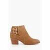 Dune London Brown Pinna Double Buckle Western Boots -Dune London Sales unnamed file 1596