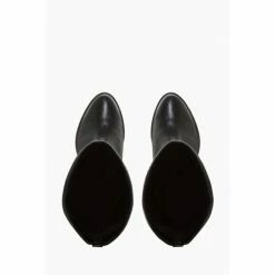 Dune London Black Rosalindas Wide Fit Ruched Calf Boots -Dune London Sales unnamed file 1610