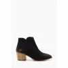 Dune London Parlor Cropped Western Ankle Black Boots -Dune London Sales unnamed file 1625