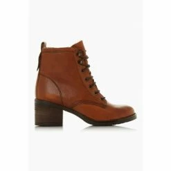 Alternative view of Dune London Patsie Tan Brown Warm Lined Ankle Boots