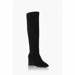 Dune London Santie Block Heel Knee High Boots