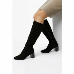 Dune London Santie Block Heel Knee High Boots -Dune London Sales unnamed file 1648