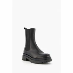 Dune London Black Palmz Heavy Outsole Chelsea Boots -Dune London Sales unnamed file 1658