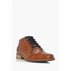 Alternative view of Dune London Carls Lace Up Ankle Brown Boots