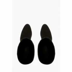 Dune London Black Siren Stretch Block Heel Almond Toe Boots -Dune London Sales unnamed file 1721