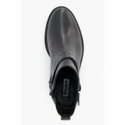 Dune London Black Poet Buckle Detail Heeled Boots -Dune London Sales unnamed file 1727