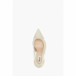 Dune London Wide Fit Gold Banquet Mesh Cut-Out Courts -Dune London Sales unnamed file 173