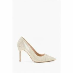 Dune London Wide Fit Gold Banquet Mesh Cut-Out Courts -Dune London Sales unnamed file 174