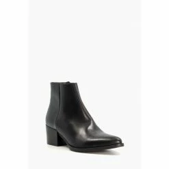 Dune London Patten Pointed Western Black Boots -Dune London Sales unnamed file 1744