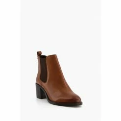 Alternative view of Dune London Brown Pembly Heeled Chelsea Boots