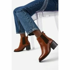 Dune London Brown Pembly Heeled Chelsea Boots 12 Dune London Brown Pembly Heeled Chelsea Boots -Dune London Sales unnamed file 1752