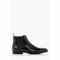 Dune London Black Mantle Chelsea Boots