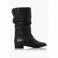 Alternative view of Dune London Rosalindas Ruched Calf Boots