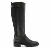 Dune London Black Trend Buckle Detail Boots -Dune London Sales unnamed file 1796