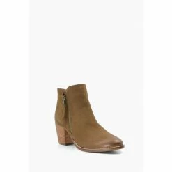 Alternative view of Dune London Camel Paice Zip-Up Ankle Boots