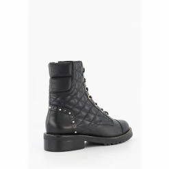 Dune London Black Pampas Quilted Pearl Eyelet Boots -Dune London Sales unnamed file 1827