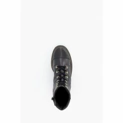 Dune London Black Pampas Quilted Pearl Eyelet Boots -Dune London Sales unnamed file 1828