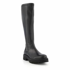 Alternative view of Dune London Black Tyren Stretch Heavy Outsole Boots