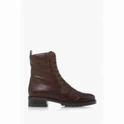 Dune London Brown Prestone Cleated Hiker Boots