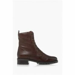 Dune London Brown Prestone Cleated Hiker Boots -Dune London Sales unnamed file 1840