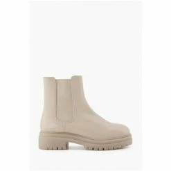 Dune London Natural Palles Chunky Chelsea Boots -Dune London Sales unnamed file 1846