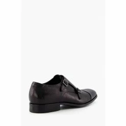 Dune London Black Schemer Double Monk Toecap Shoes -Dune London Sales unnamed file 185