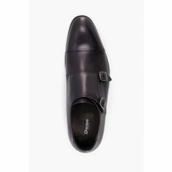 Dune London Black Schemer Double Monk Toecap Shoes -Dune London Sales unnamed file 186