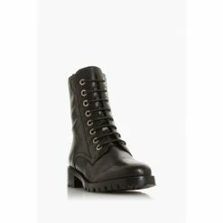 Alternative view of Dune London Black Wf Prestone Cleated Hiker Boots