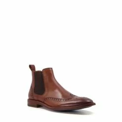 Alternative view of Dune London Markey Chelsea Brown Brogues Boots