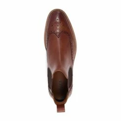 Dune London Markey Chelsea Brown Brogues Boots -Dune London Sales unnamed file 1878