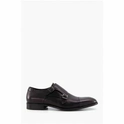 Dune London Black Schemer Double Monk Toecap Shoes -Dune London Sales unnamed file 188